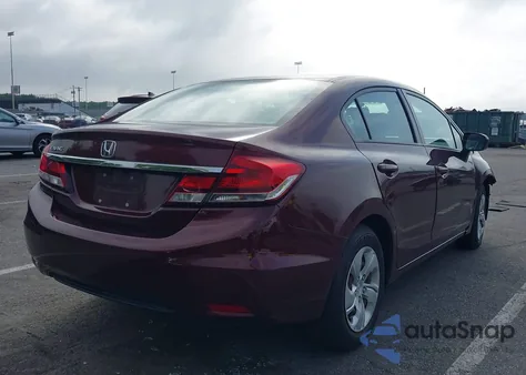 2015 Honda Civic Lx from USA, damaged, VIN 19XFB2F52FE212515
